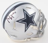 Michael Gallup Signed Cowboys Speed Mini Helmet (JSA) at PristineAuction.com