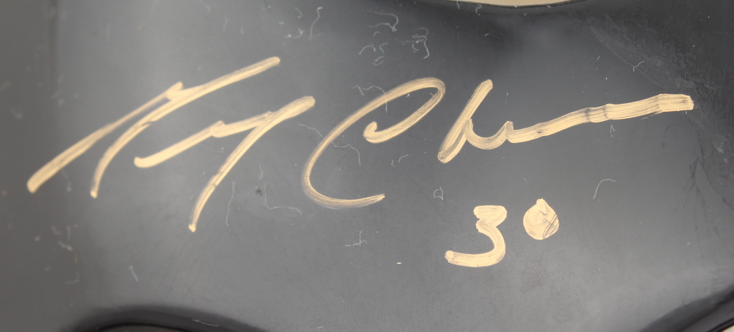 Gerry Cheevers Signed Throwback Goalie Mask Inscribed "The Mask" (Schwartz) at PristineAuction.com Gerry Cheevers Signed Throwback Goalie Mask Inscribed "The Mask" (Schwartz) at PristineAuction.com