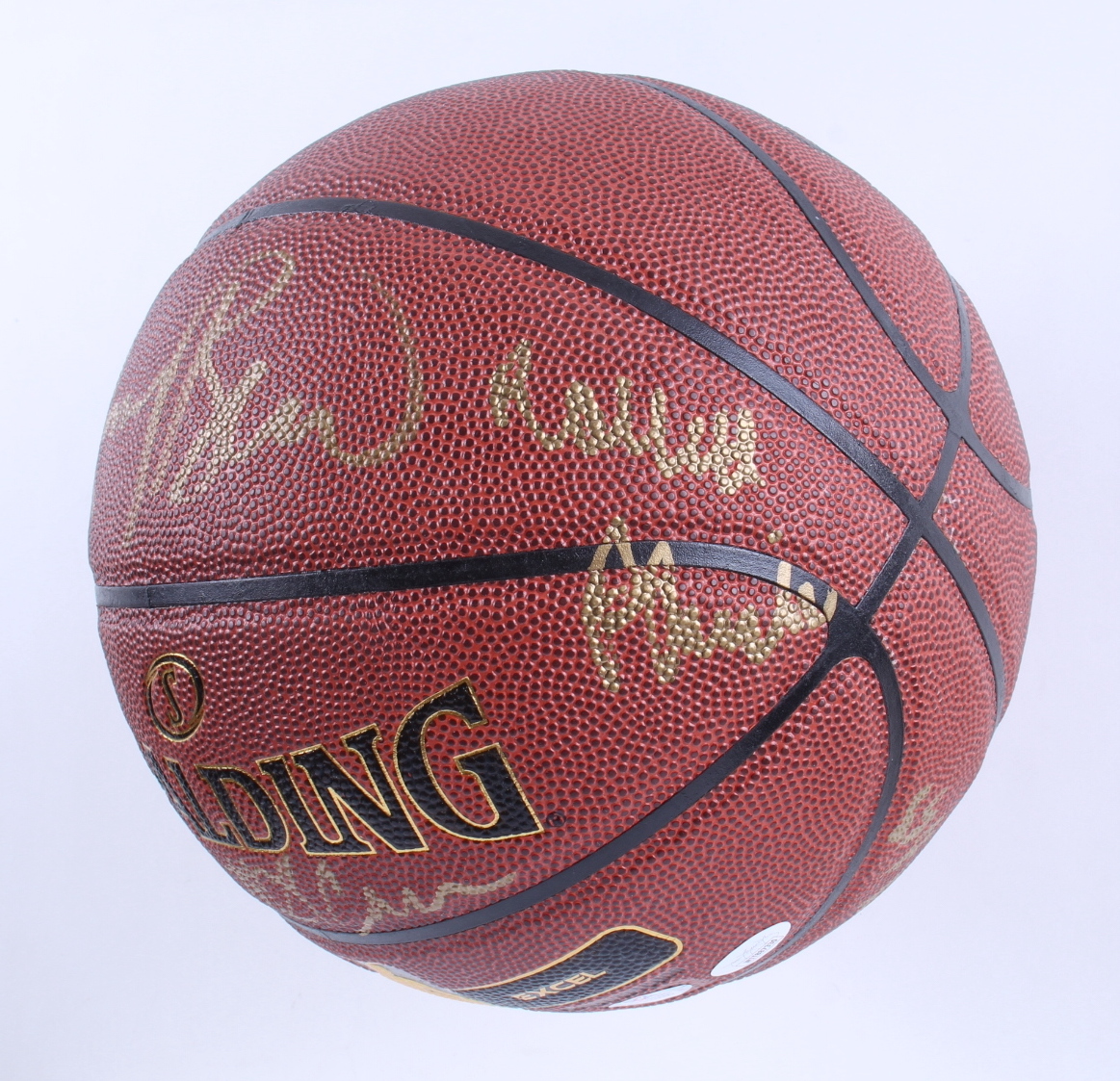 1981 NBA Champions Celtics Basketball Signed by (8) with Larry Bird, Kevin McHale, Robert Parish, Gerald Henderson, Cedric Maxwell (JSA & PSA) at PristineAuction.com 1981 NBA Champions Celtics Basketball Signed by (8) with Larry Bird, Kevin McHale, Robert Parish, Gerald Henderson, Cedric Maxwell (JSA & PSA) at PristineAuction.com