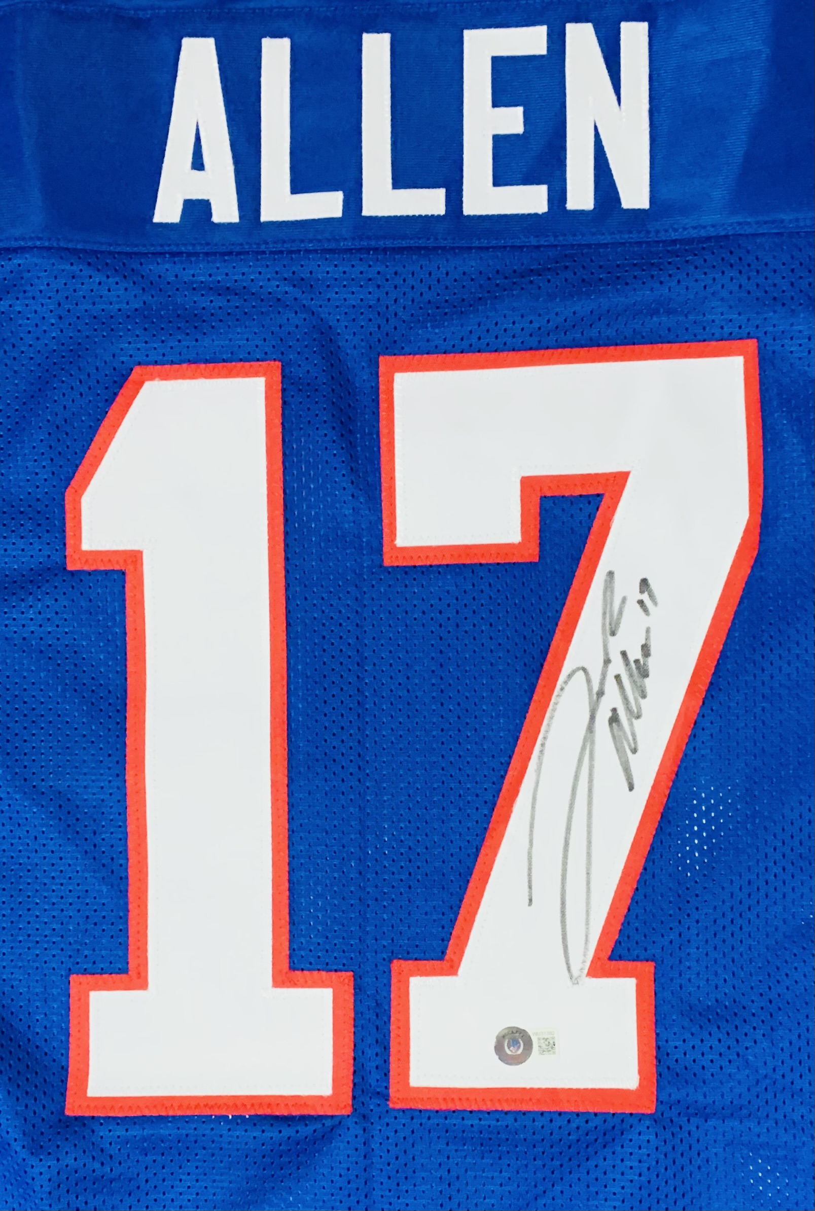 Josh Allen Signed Jersey (Beckett) at PristineAuction.com Josh Allen Signed Jersey (Beckett) at PristineAuction.com