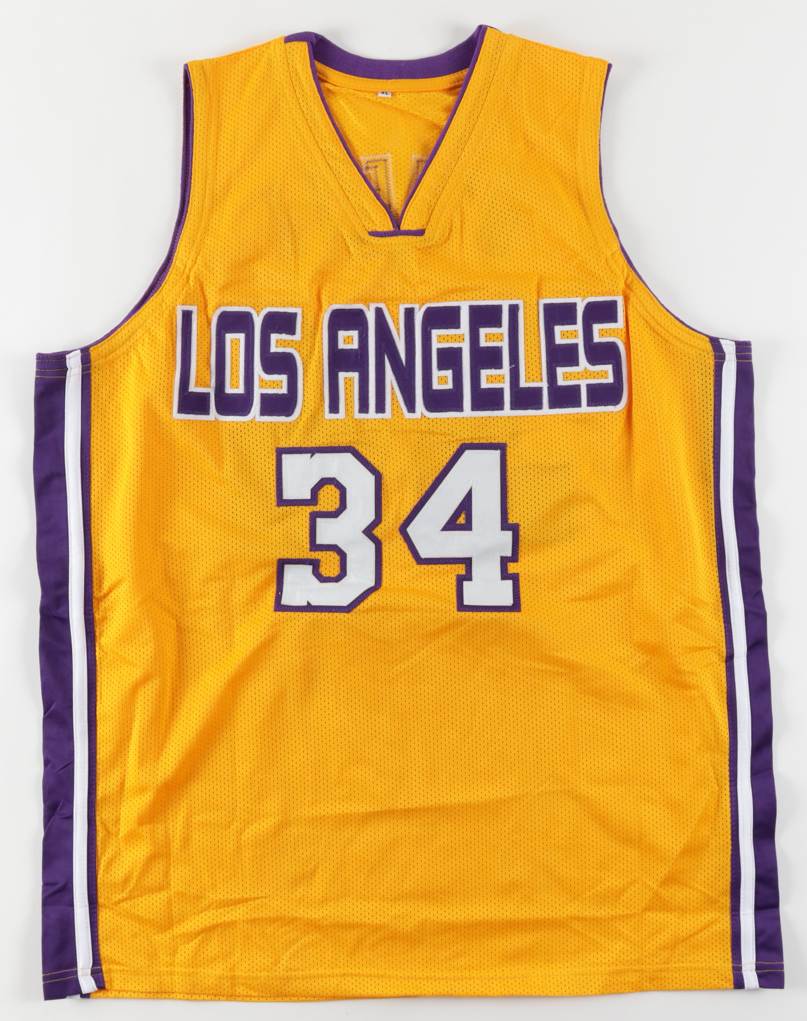 Shaquille O'Neal Signed Jersey (Beckett) at PristineAuction.com Shaquille O'Neal Signed Jersey (Beckett) at PristineAuction.com