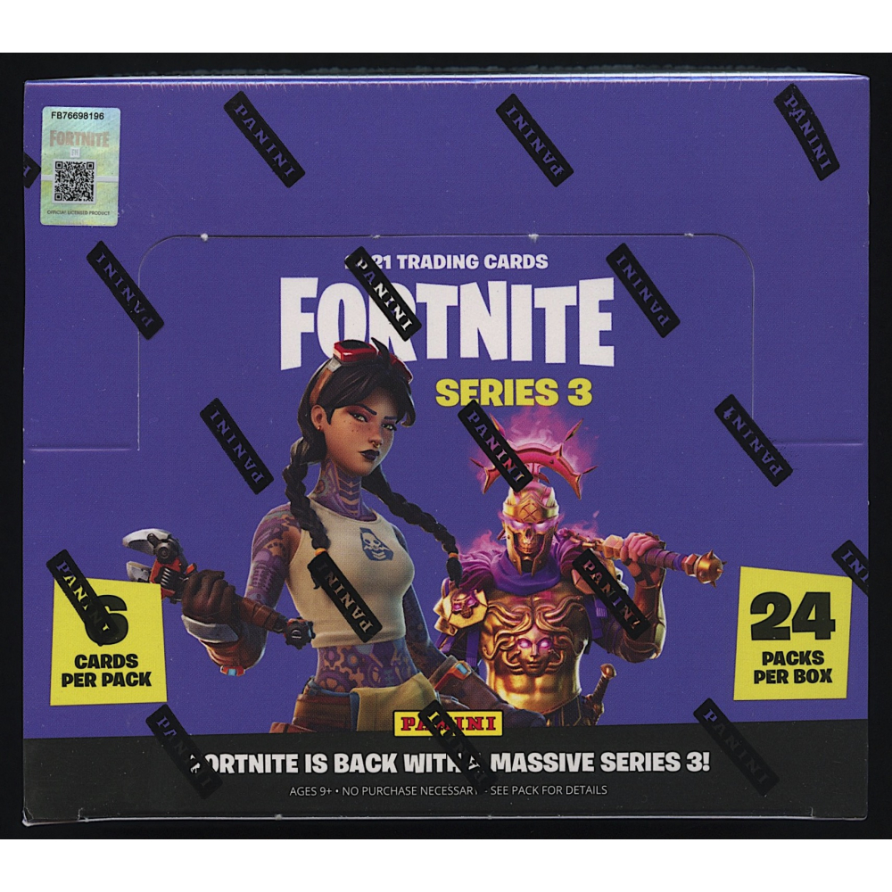 2021 Panini Fortnite Series 3 Trading Cards Box | Pristine Auction