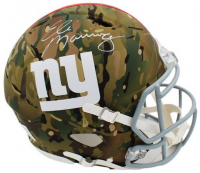Eli Manning Signed Giants Full-Size Authentic On-Field Camo Alternate Speed Helmet (Fanatics) at PristineAuction.com