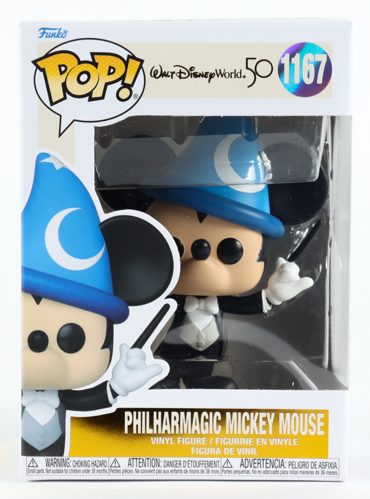 Walt Disney World 50th Anniversary "Philharmagic Mickey Mouse" #1167 Funko Pop! Vinyl Figure at PristineAuction.com Walt Disney World 50th Anniversary "Philharmagic Mickey Mouse" #1167 Funko Pop! Vinyl Figure at PristineAuction.com
