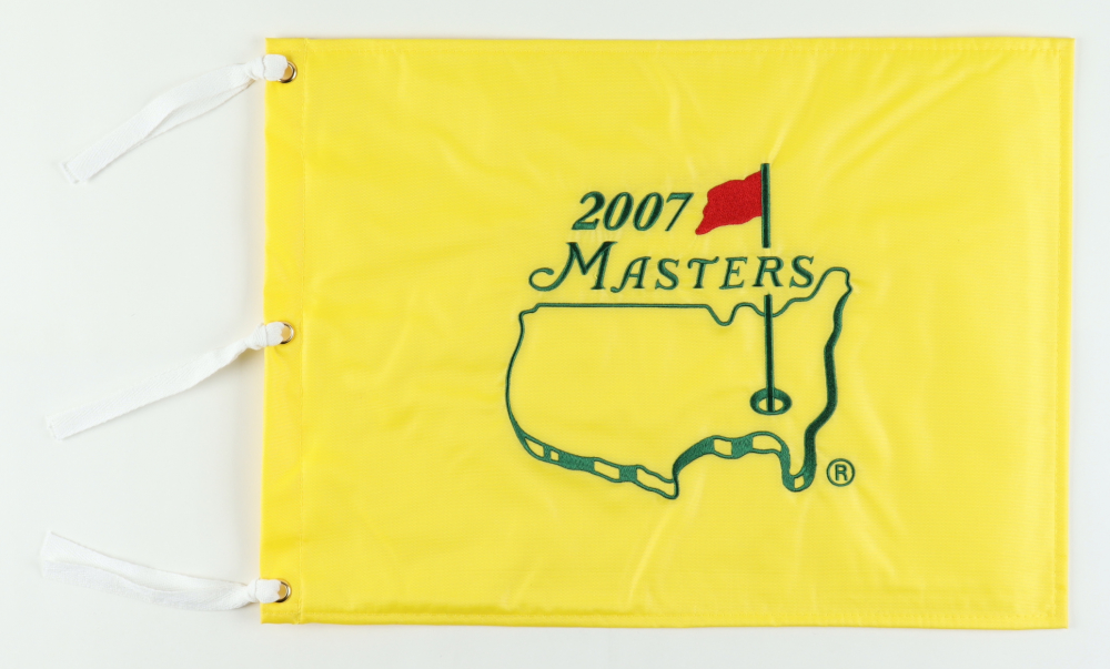 2007 Masters Golf Pin Flag Pristine Auction