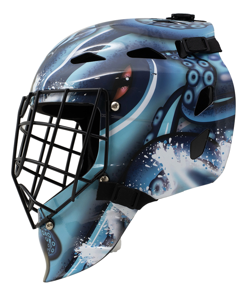 Philipp Grubauer Signed Kraken Full-Size Goalie Mask (Fanatics) at PristineAuction.com Philipp Grubauer Signed Kraken Full-Size Goalie Mask (Fanatics) at PristineAuction.com