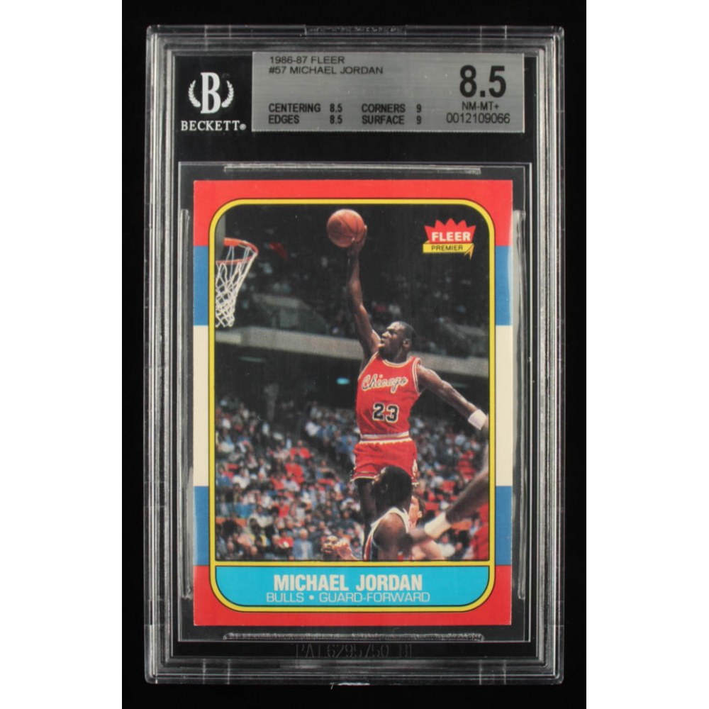 michael jordan fleer premier 57 of 132