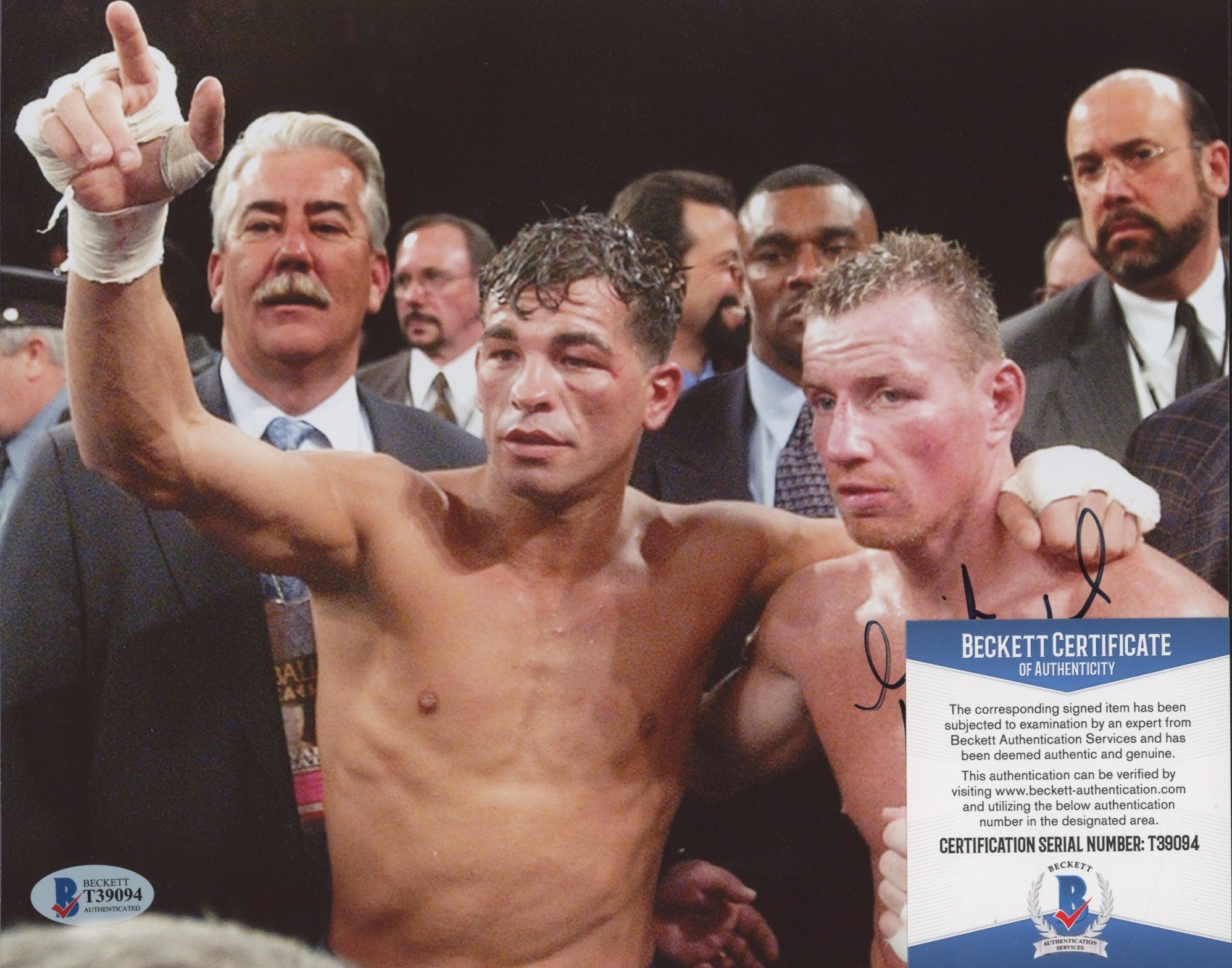 "Irish" Mickey Ward Signed 8x10 Photo Inscribed "The Fighter" (Beckett) at PristineAuction.com "Irish" Mickey Ward Signed 8x10 Photo Inscribed "The Fighter" (Beckett) at PristineAuction.com