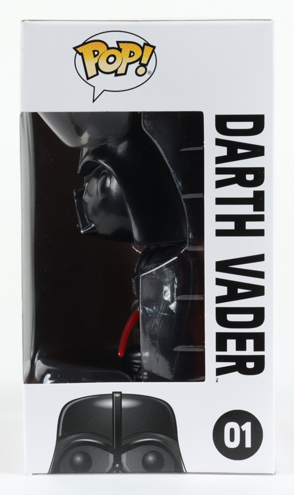 "Star Wars" #01 Darth Vader Funko Pop! Vinyl Figure at PristineAuction.com "Star Wars" #01 Darth Vader Funko Pop! Vinyl Figure at PristineAuction.com