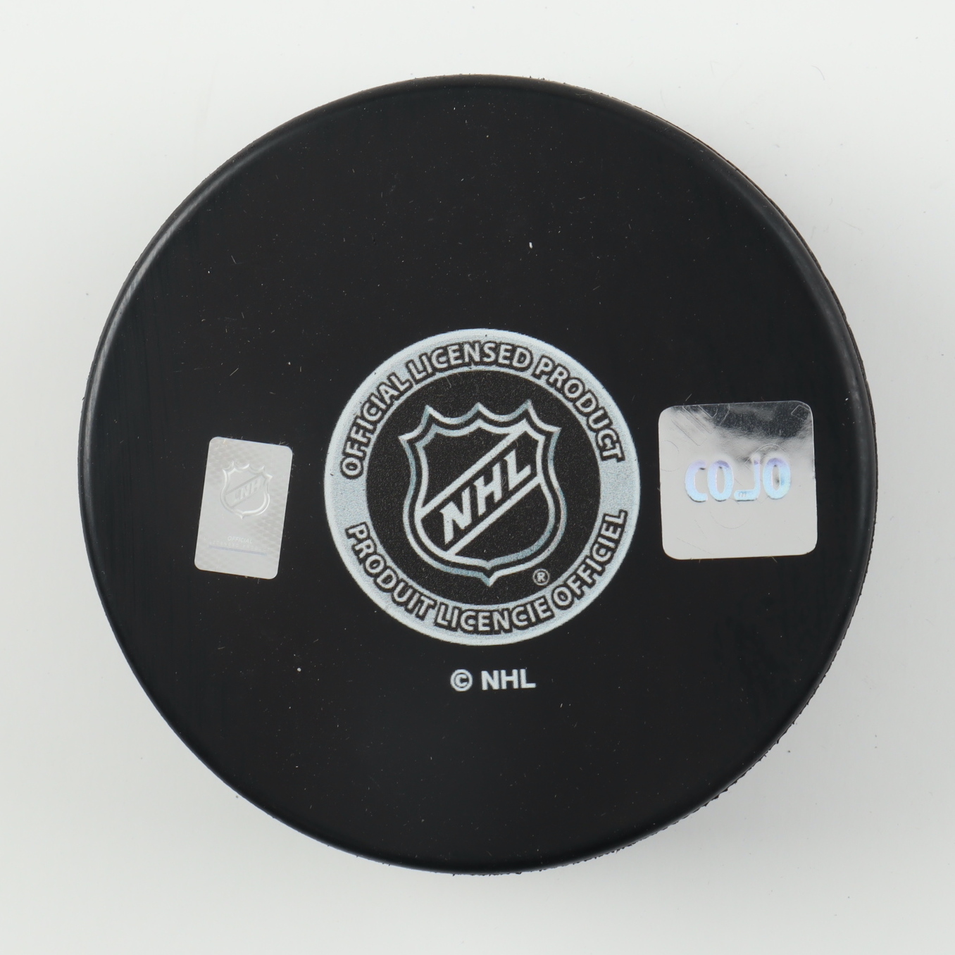 Guy Carbonneau Signed Canadiens Logo Hockey Puck Inscribed "HOF 19" (COJO) at PristineAuction.com Guy Carbonneau Signed Canadiens Logo Hockey Puck Inscribed "HOF 19" (COJO) at PristineAuction.com