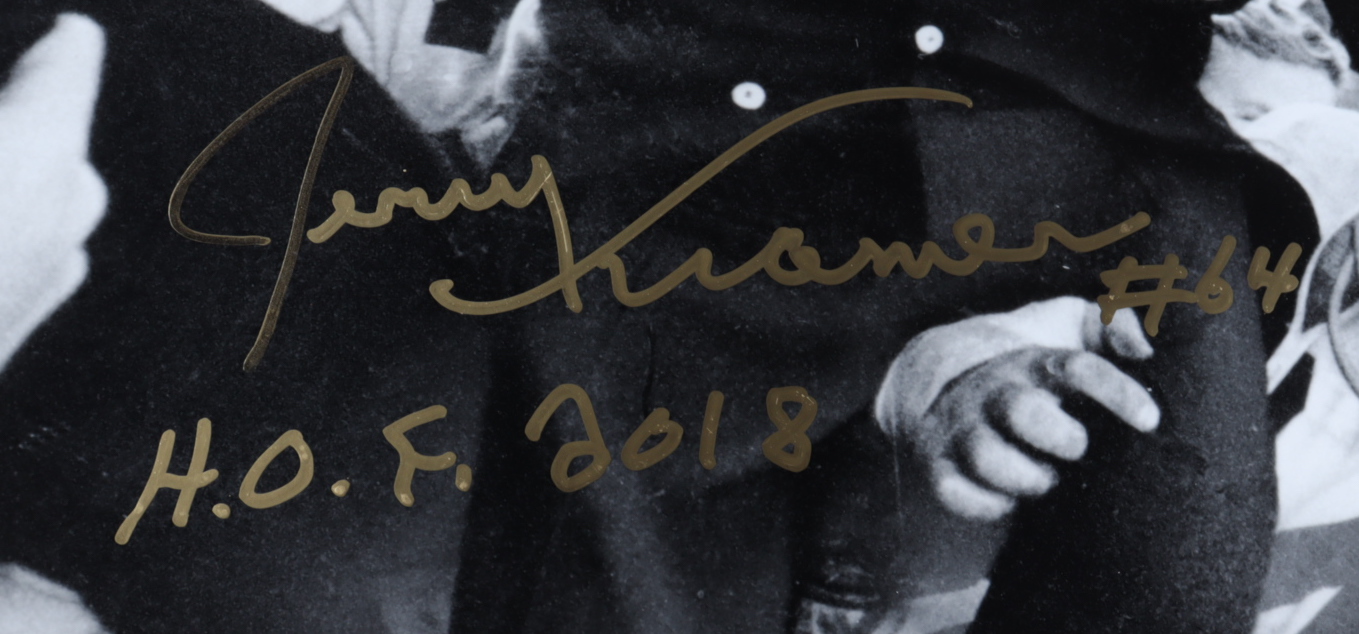 Jerry Kramer Signed Packers 16x20 Photo Inscribed "HOF 2018" (Kramer) at PristineAuction.com Jerry Kramer Signed Packers 16x20 Photo Inscribed "HOF 2018" (Kramer) at PristineAuction.com