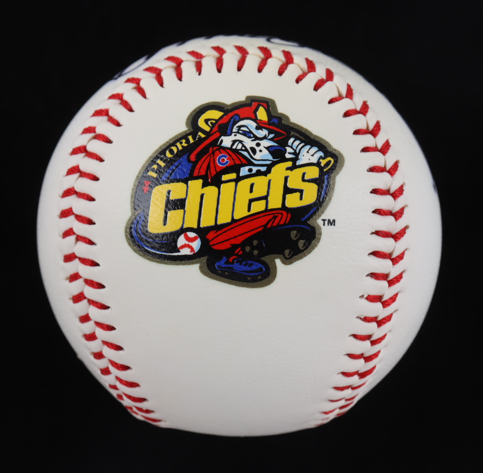 Ryne Sandberg Signed Peoria Chiefs Logo Baseball (PSA) at PristineAuction.com Ryne Sandberg Signed Peoria Chiefs Logo Baseball (PSA) at PristineAuction.com