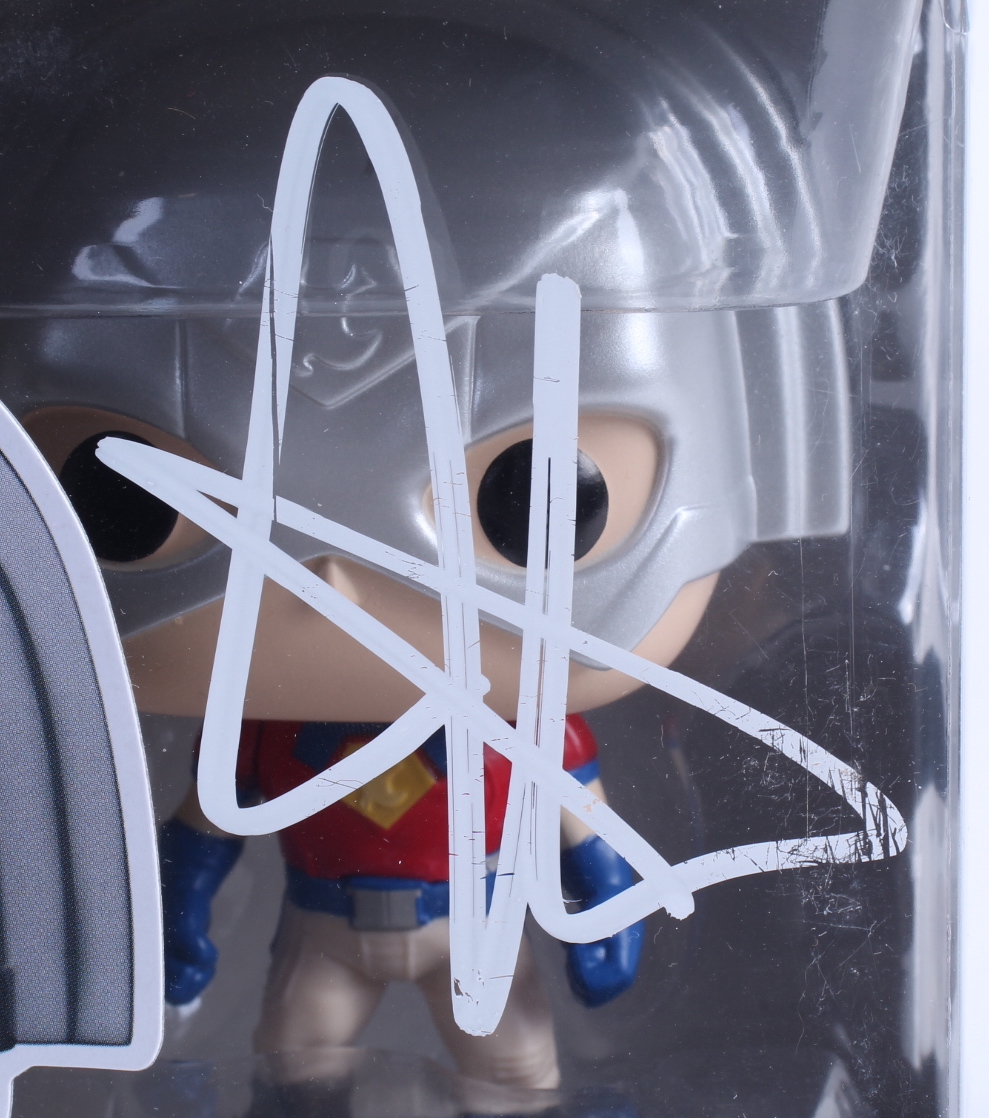 John Cena Signed "The Suicide Squad" #1110 Peacemaker Funko Pop Vinyl Figure (Beckett) at PristineAuction.com John Cena Signed "The Suicide Squad" #1110 Peacemaker Funko Pop Vinyl Figure (Beckett) at PristineAuction.com