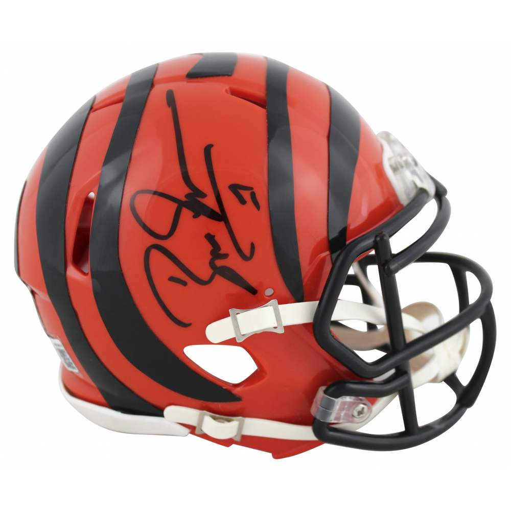 Boomer Esiason Signed Bengals Speed Mini Helmet (Beckett) at PristineAuction.com