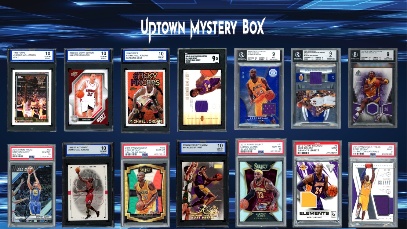 Uptown Basketball Immortals Series 1 Mystery Box at PristineAuction.com Uptown Basketball Immortals Series 1 Mystery Box at PristineAuction.com