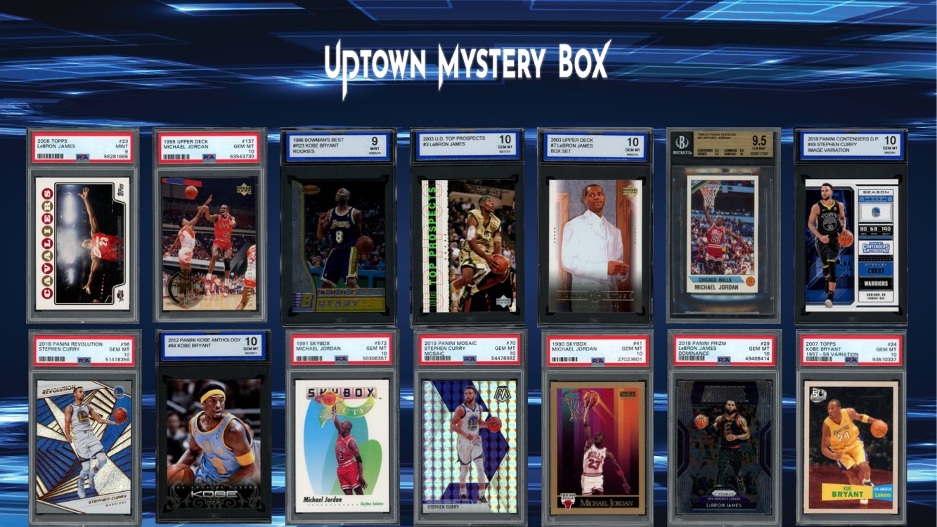 Uptown Basketball Immortals Series 1 Mystery Box at PristineAuction.com Uptown Basketball Immortals Series 1 Mystery Box at PristineAuction.com