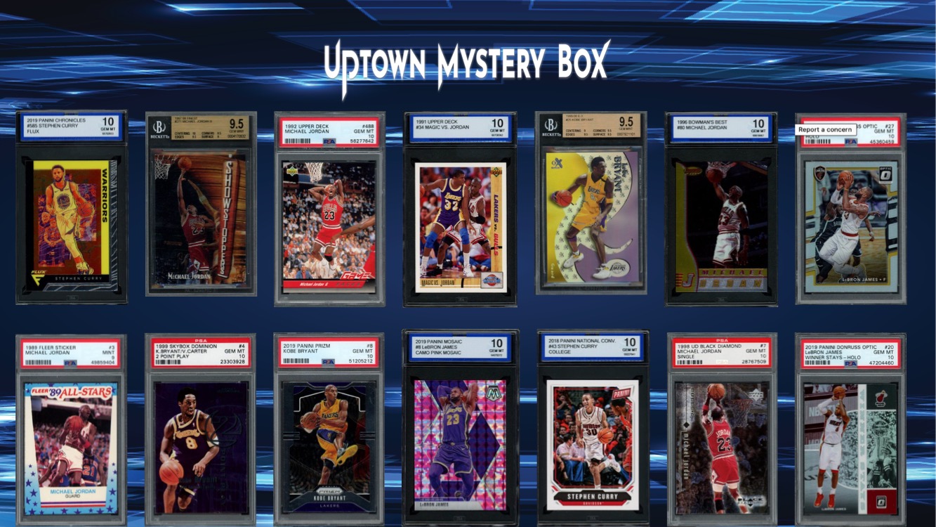 Uptown Basketball Immortals Series 1 Mystery Box at PristineAuction.com Uptown Basketball Immortals Series 1 Mystery Box at PristineAuction.com
