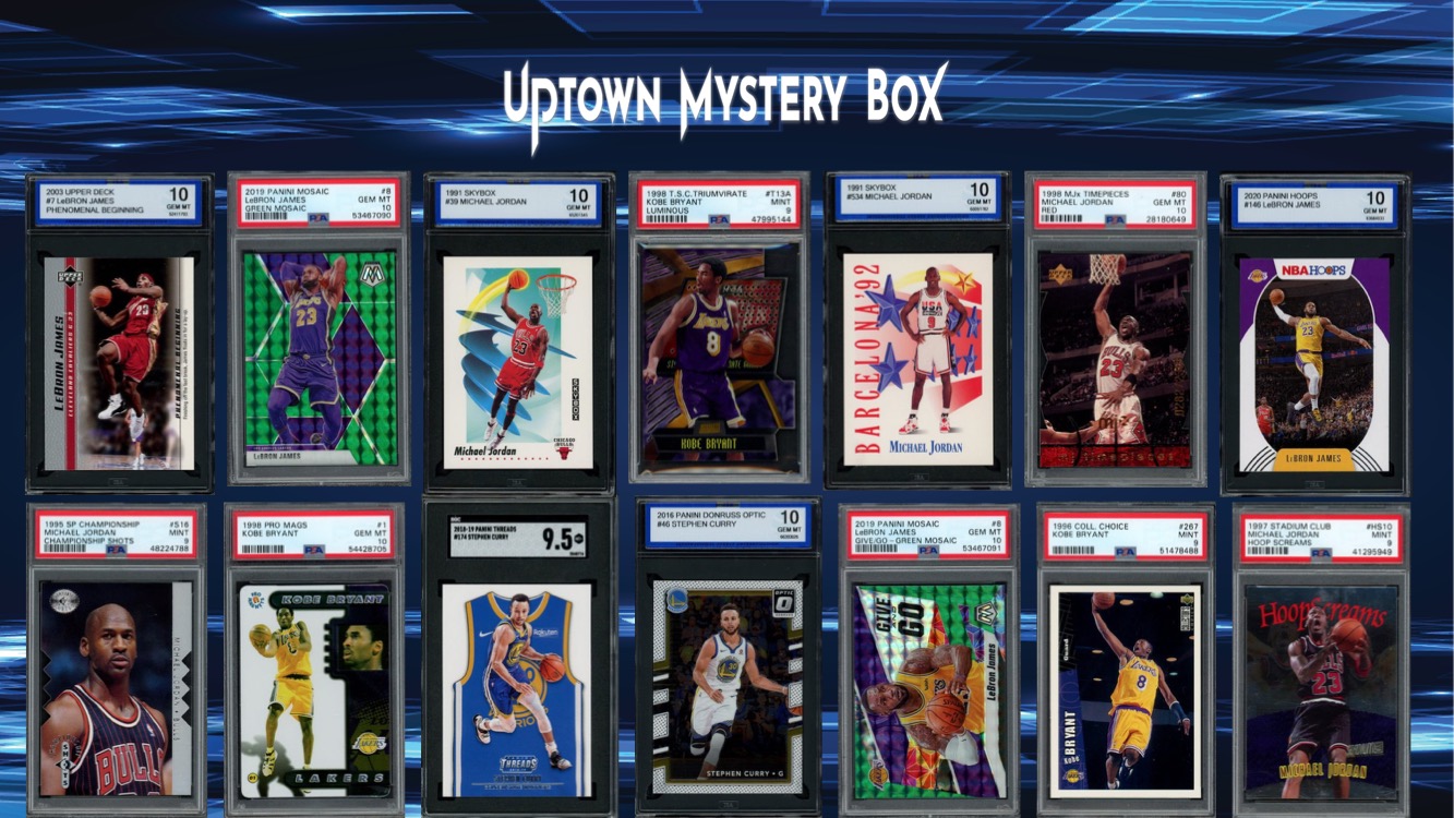 Uptown Basketball Immortals Series 1 Mystery Box at PristineAuction.com Uptown Basketball Immortals Series 1 Mystery Box at PristineAuction.com