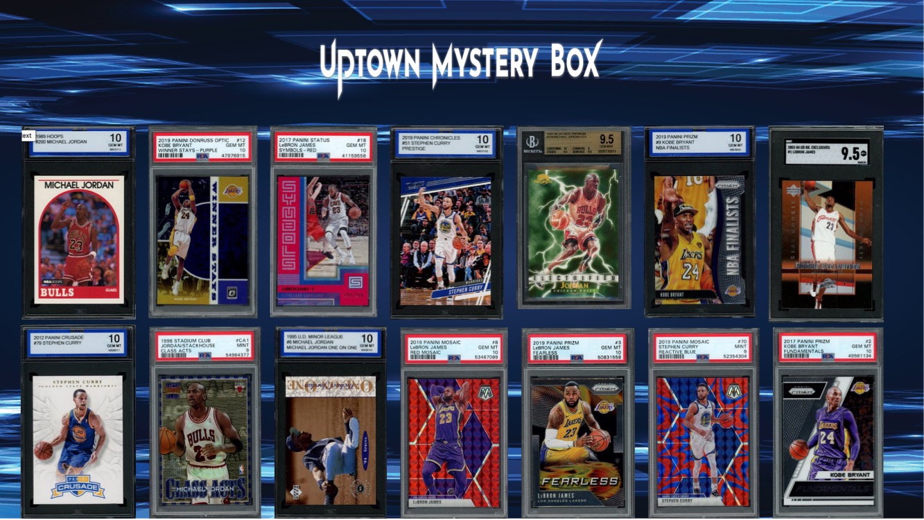 Uptown Basketball Immortals Series 1 Mystery Box at PristineAuction.com Uptown Basketball Immortals Series 1 Mystery Box at PristineAuction.com