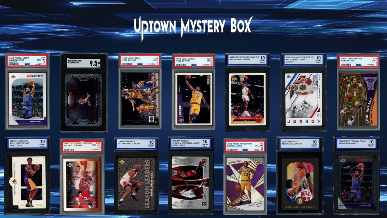 Uptown Basketball Immortals Series 1 Mystery Box at PristineAuction.com Uptown Basketball Immortals Series 1 Mystery Box at PristineAuction.com