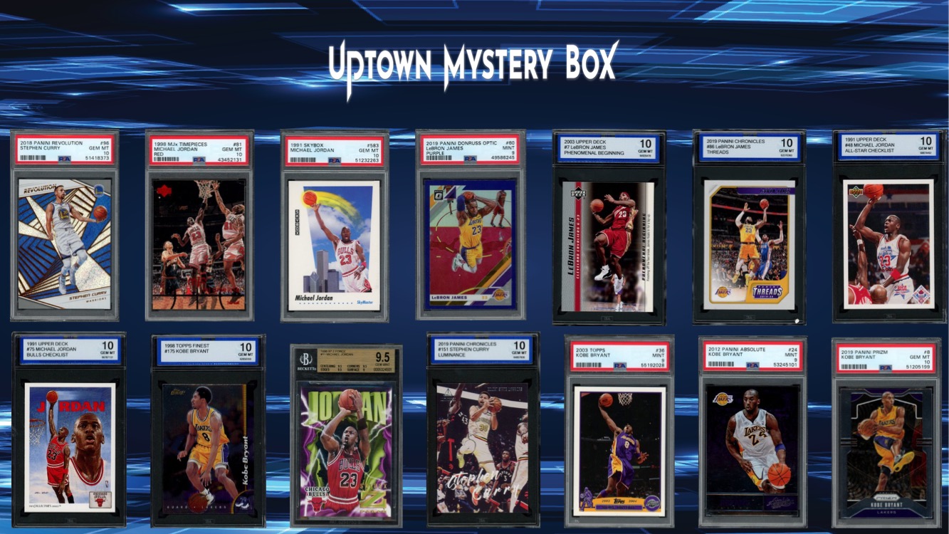 Uptown Basketball Immortals Series 1 Mystery Box at PristineAuction.com Uptown Basketball Immortals Series 1 Mystery Box at PristineAuction.com