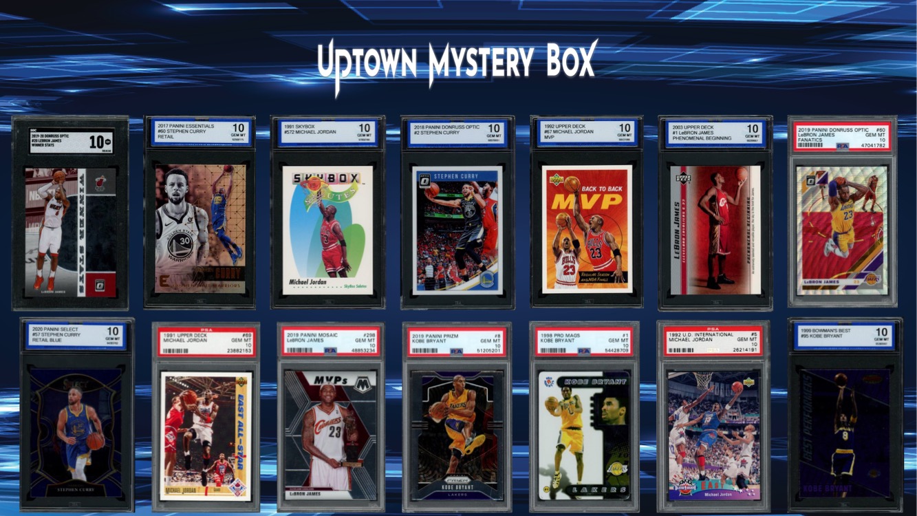 Uptown Basketball Immortals Series 1 Mystery Box at PristineAuction.com Uptown Basketball Immortals Series 1 Mystery Box at PristineAuction.com