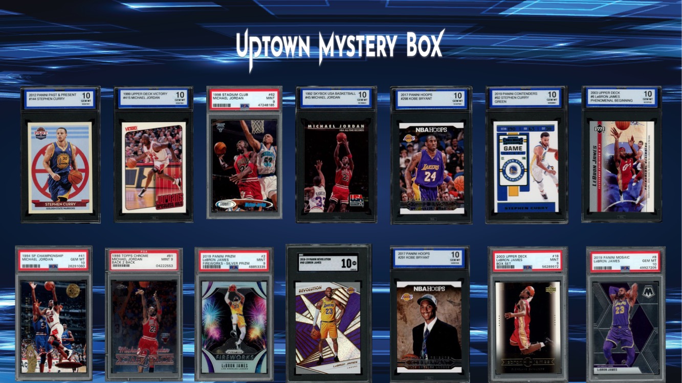 Uptown Basketball Immortals Series 1 Mystery Box at PristineAuction.com Uptown Basketball Immortals Series 1 Mystery Box at PristineAuction.com