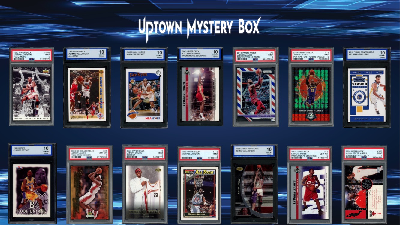 Uptown Basketball Immortals Series 1 Mystery Box at PristineAuction.com Uptown Basketball Immortals Series 1 Mystery Box at PristineAuction.com