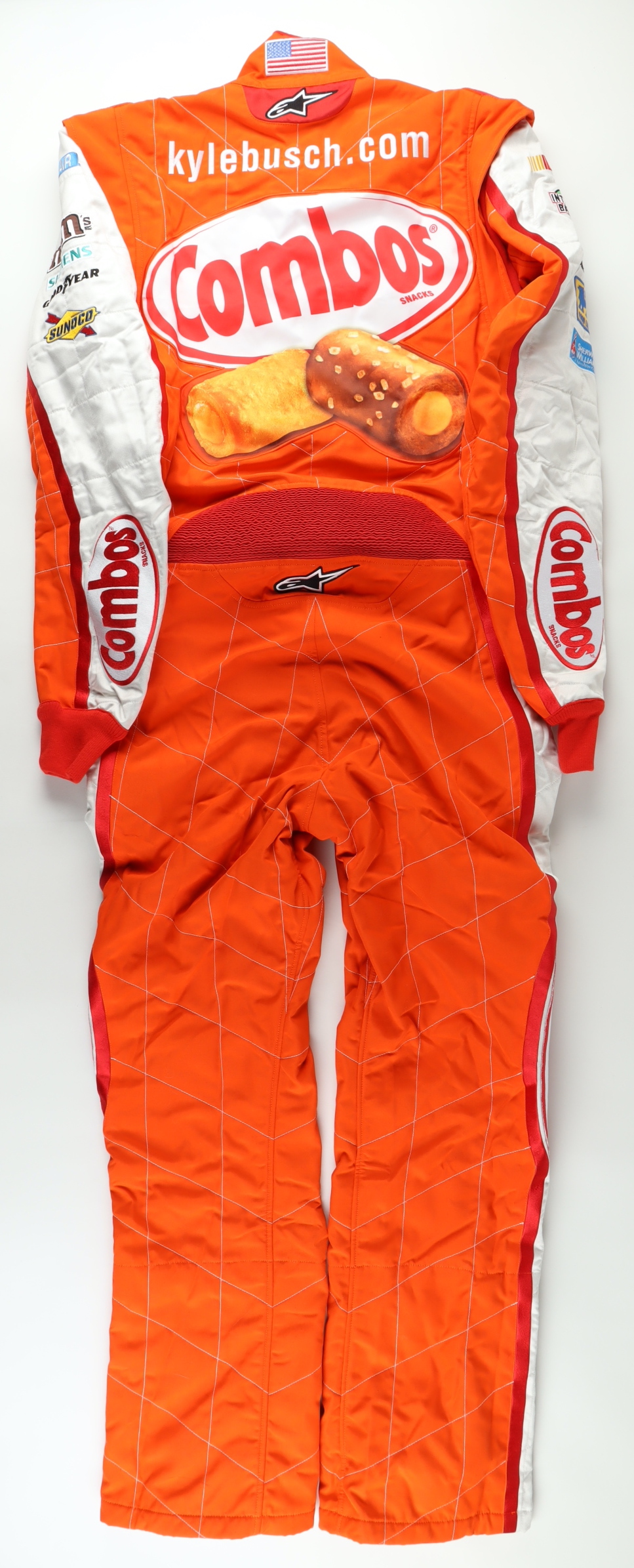 Kyle Busch Signed & Race-Used 2011 NASCAR Cup Series Combos Driver's Suit (Photo-Match.com) at PristineAuction.com Kyle Busch Signed & Race-Used 2011 NASCAR Cup Series Combos Driver's Suit (Photo-Match.com) at PristineAuction.com