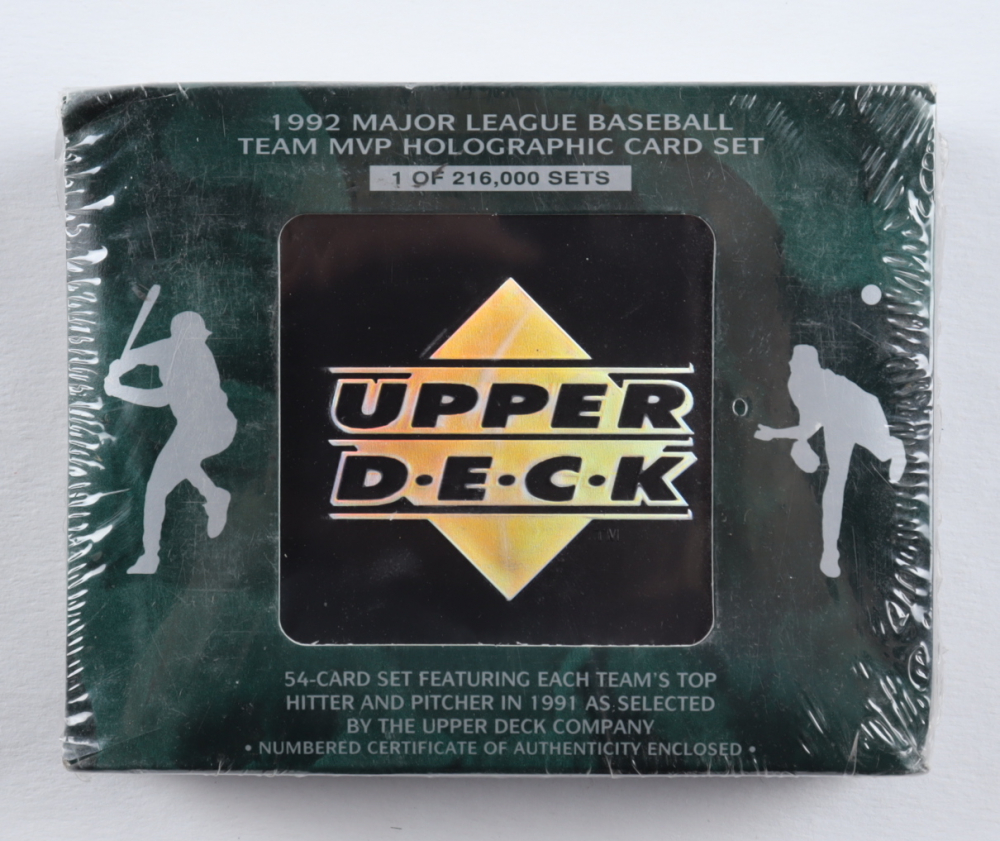 1992 Upper Deck Baseball Cards Factory Sealed Box - 36 Packs, 15 Cards Each, Includes Rookie Cards