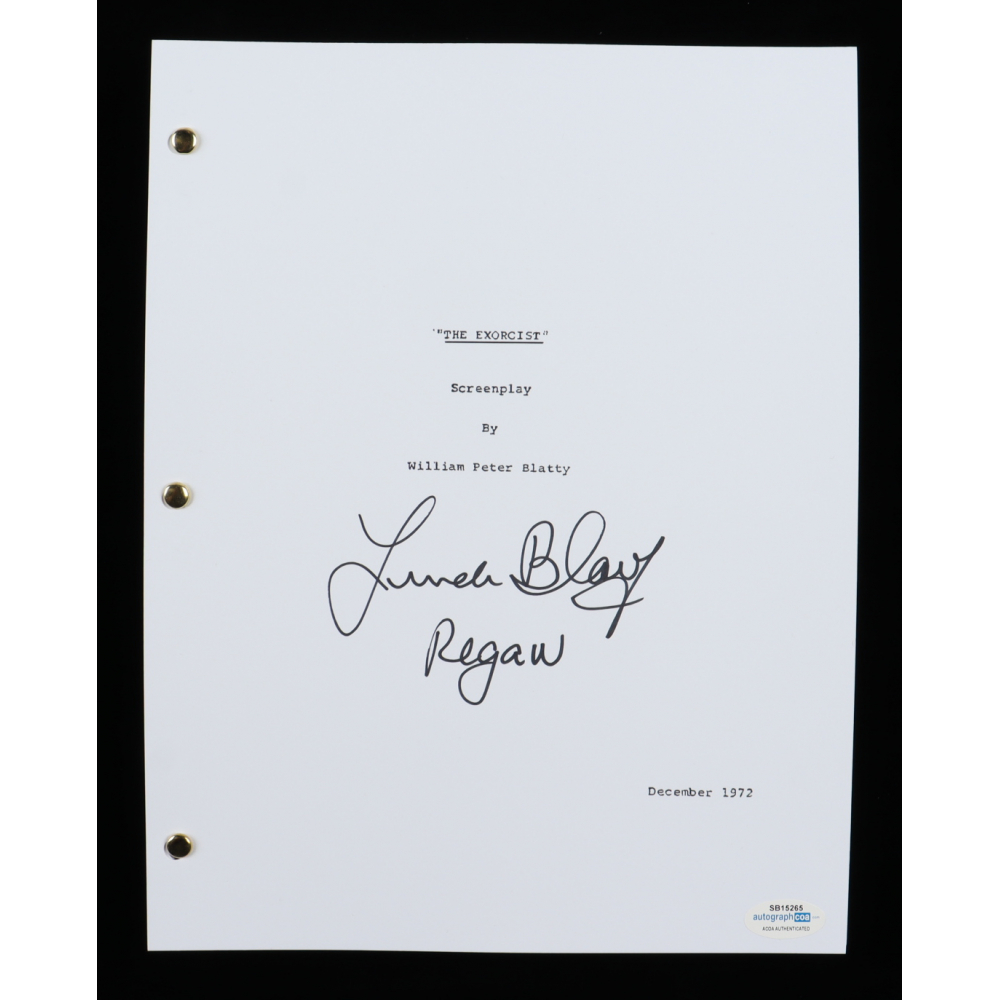Linda Blair Signed