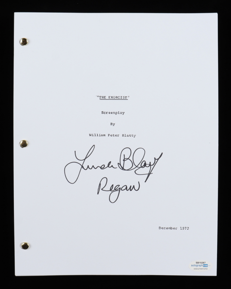 Linda Blair Signed