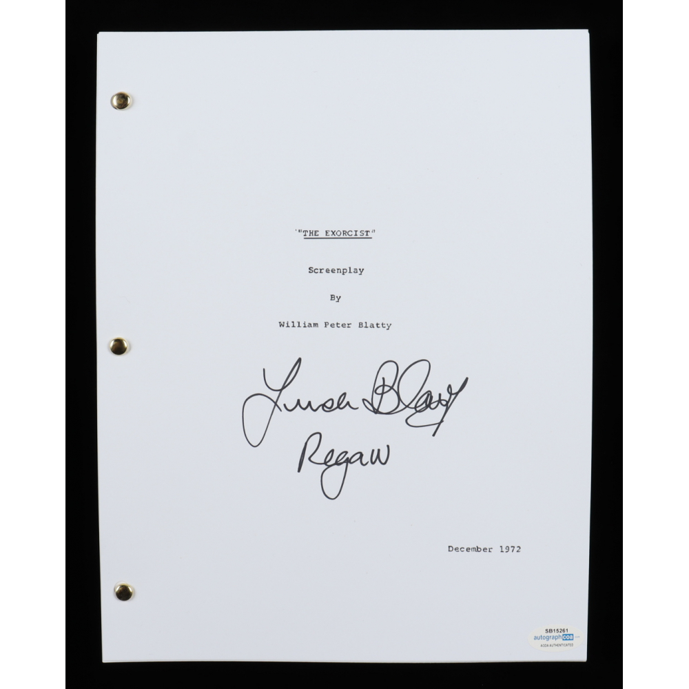 Linda Blair Signed