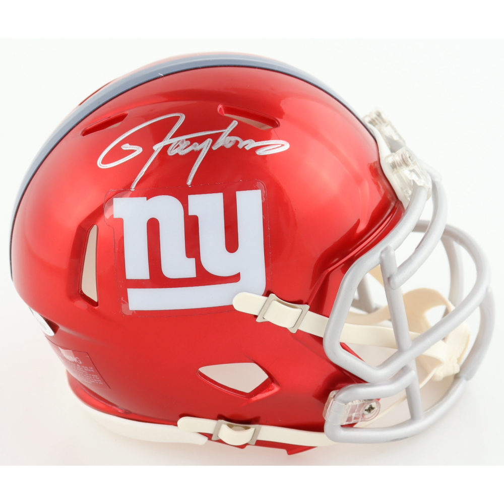 Lawrence Taylor Signed Giants Flash Alternate Speed Mini Helmet (JSA) at PristineAuction.com