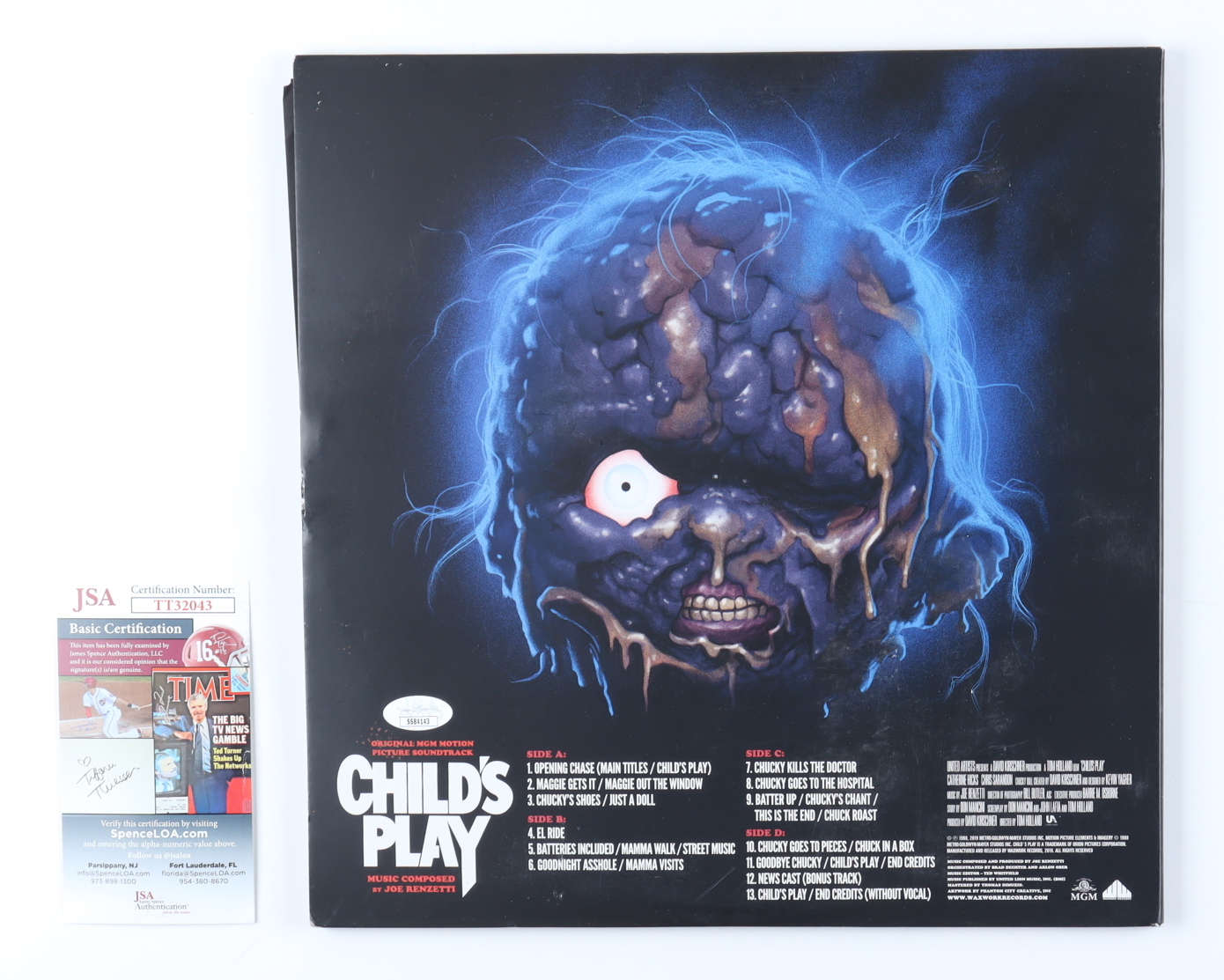 Alex Vincent Signed "Child's Play" Vinyl Record Album Inscribed "Chucky Did It!" & "Andy" (JSA) at PristineAuction.com Alex Vincent Signed "Child's Play" Vinyl Record Album Inscribed "Chucky Did It!" & "Andy" (JSA) at PristineAuction.com