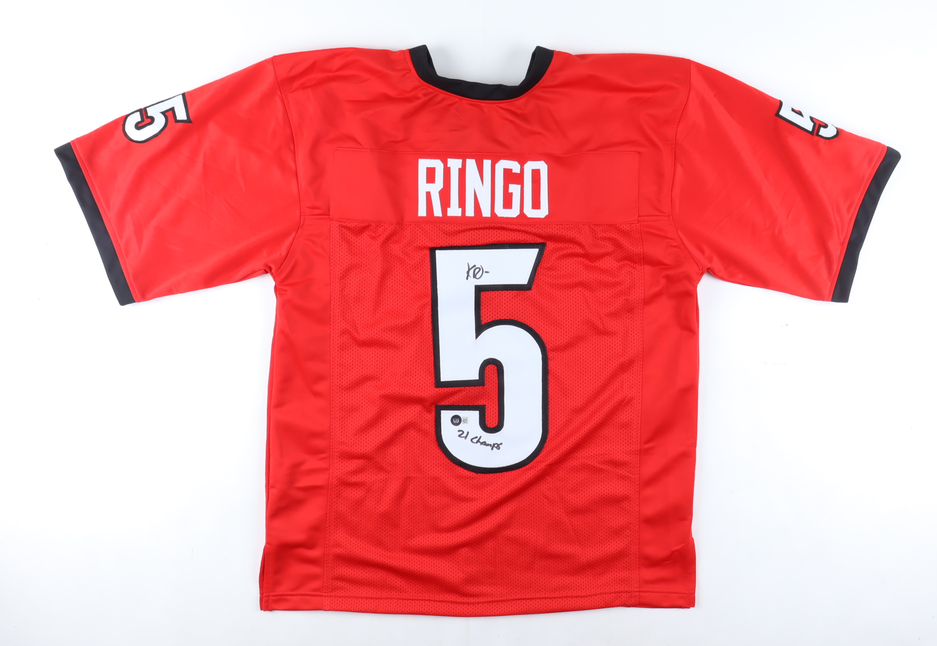 Kelee Ringo Signed Jersey Inscribed 