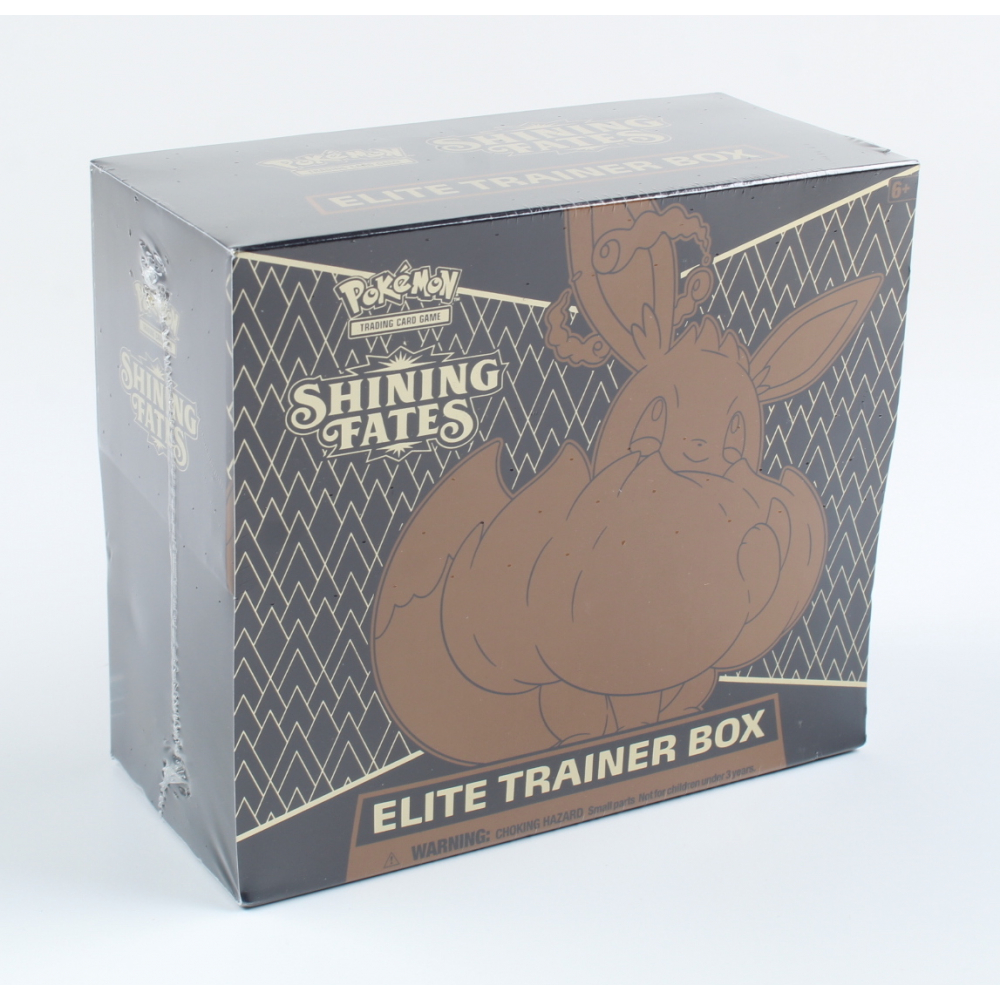 shining fates elite booster box Pokemon Sword & Shield Shining Fates Elite Trainer Box - 10 TCG Booster Packs Featuring Eevee & Charizard