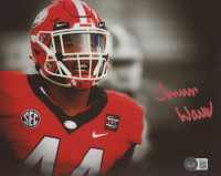 Travon Walker Signed Georgia Bulldogs 8x10 Photo (Beckett) at PristineAuction.com