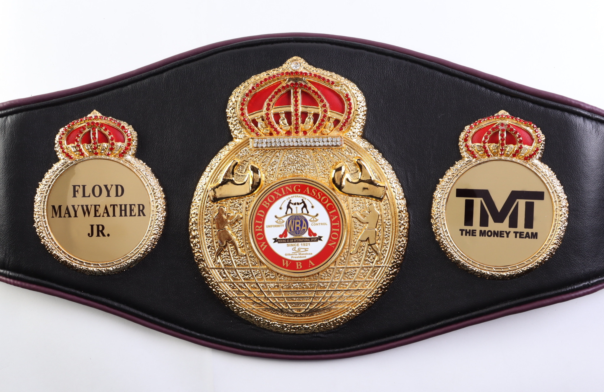 Floyd Mayweather Jr. Signed WBA Championship Belt (PSA) at PristineAuction.com Floyd Mayweather Jr. Signed WBA Championship Belt (PSA) at PristineAuction.com