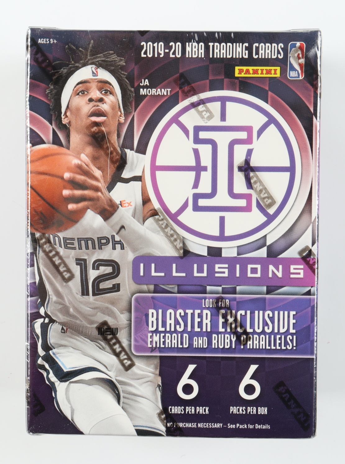 2019-20 Panini Illusions Basketball Blaster Box with (6) Packs at PristineAuction.com 2019-20 Panini Illusions Basketball Blaster Box with (6) Packs at PristineAuction.com