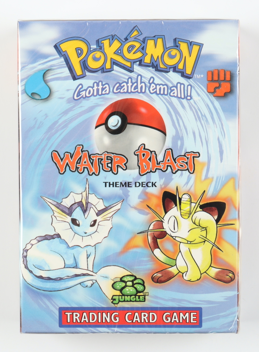 1999 Pokemon TCG: Water Blast Theme Deck with (60) Cards at PristineAuction.com 1999 Pokemon TCG: Water Blast Theme Deck with (60) Cards at PristineAuction.com