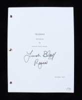Linda Blair Signed &ldquo;The Exorcist&rdquo; Full Movie Script Inscribed "Reagan" (AutographCOA) at PristineAuction.com