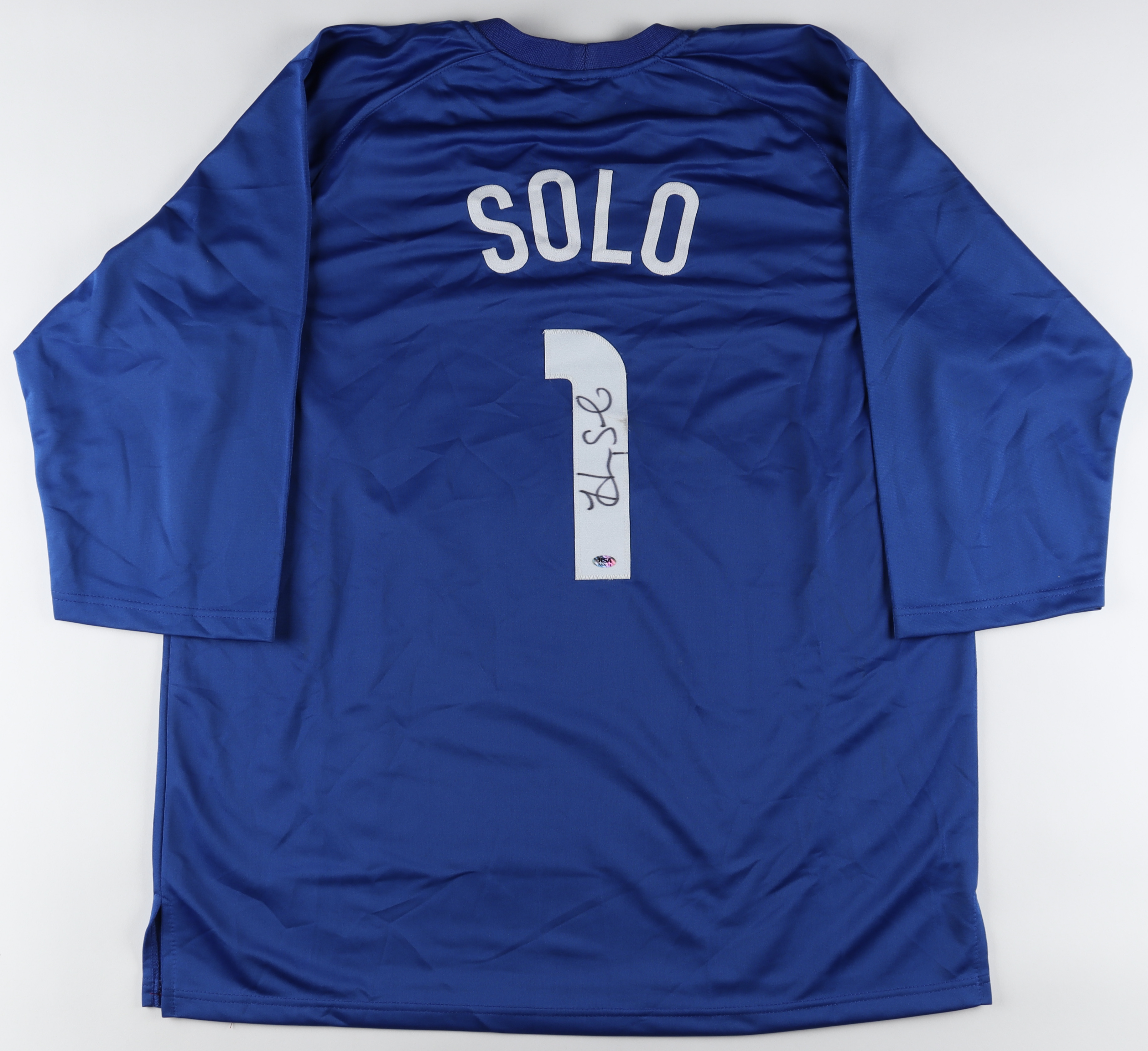 Hope Solo Signed Jersey (RSA) at PristineAuction.com Hope Solo Signed Jersey (RSA) at PristineAuction.com