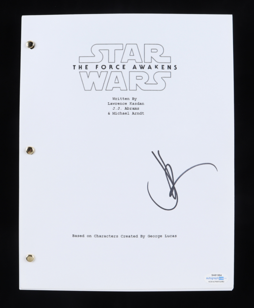 J.J. Abrams Signed 