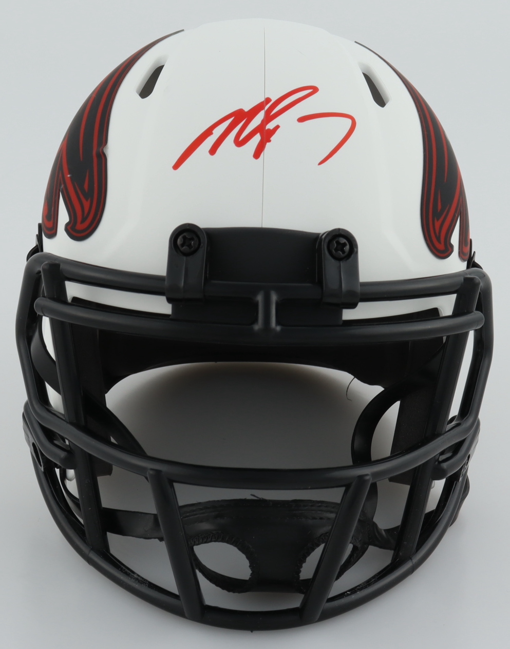 Michael Vick Signed Falcons Lunar Eclipse Alternate Speed Mini Helmet (JSA) at PristineAuction.com Michael Vick Signed Falcons Lunar Eclipse Alternate Speed Mini Helmet (JSA) at PristineAuction.com