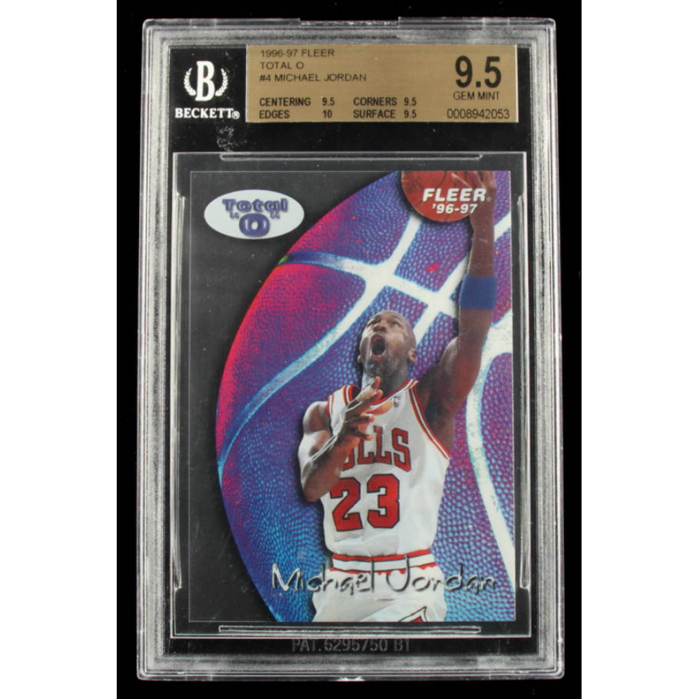 Michael Jordan 1996-97 Fleer Total O #4 (BGS 9.5) | Pristine Auction