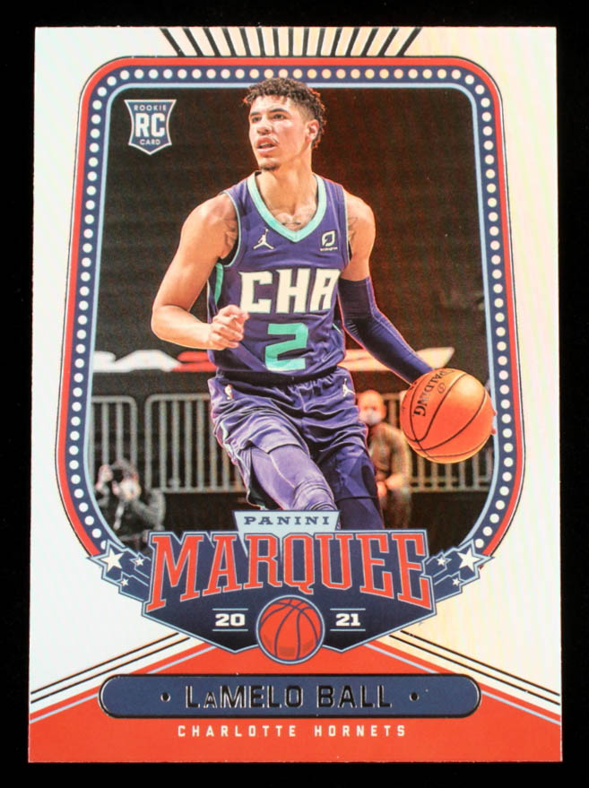LaMelo Ball 2020-21 Panini Chronicles #266 / Marquee RC at PristineAuction.com LaMelo Ball 2020-21 Panini Chronicles #266 / Marquee RC at PristineAuction.com