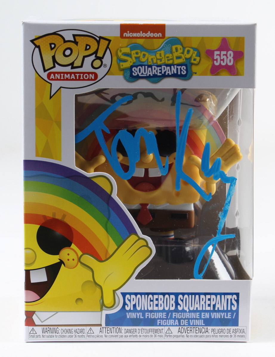 Tom Kenny Signed "SpongeBob SquarePants" #558 Funko Pop! Vinyl Figure (Beckett) at PristineAuction.com Tom Kenny Signed "SpongeBob SquarePants" #558 Funko Pop! Vinyl Figure (Beckett) at PristineAuction.com