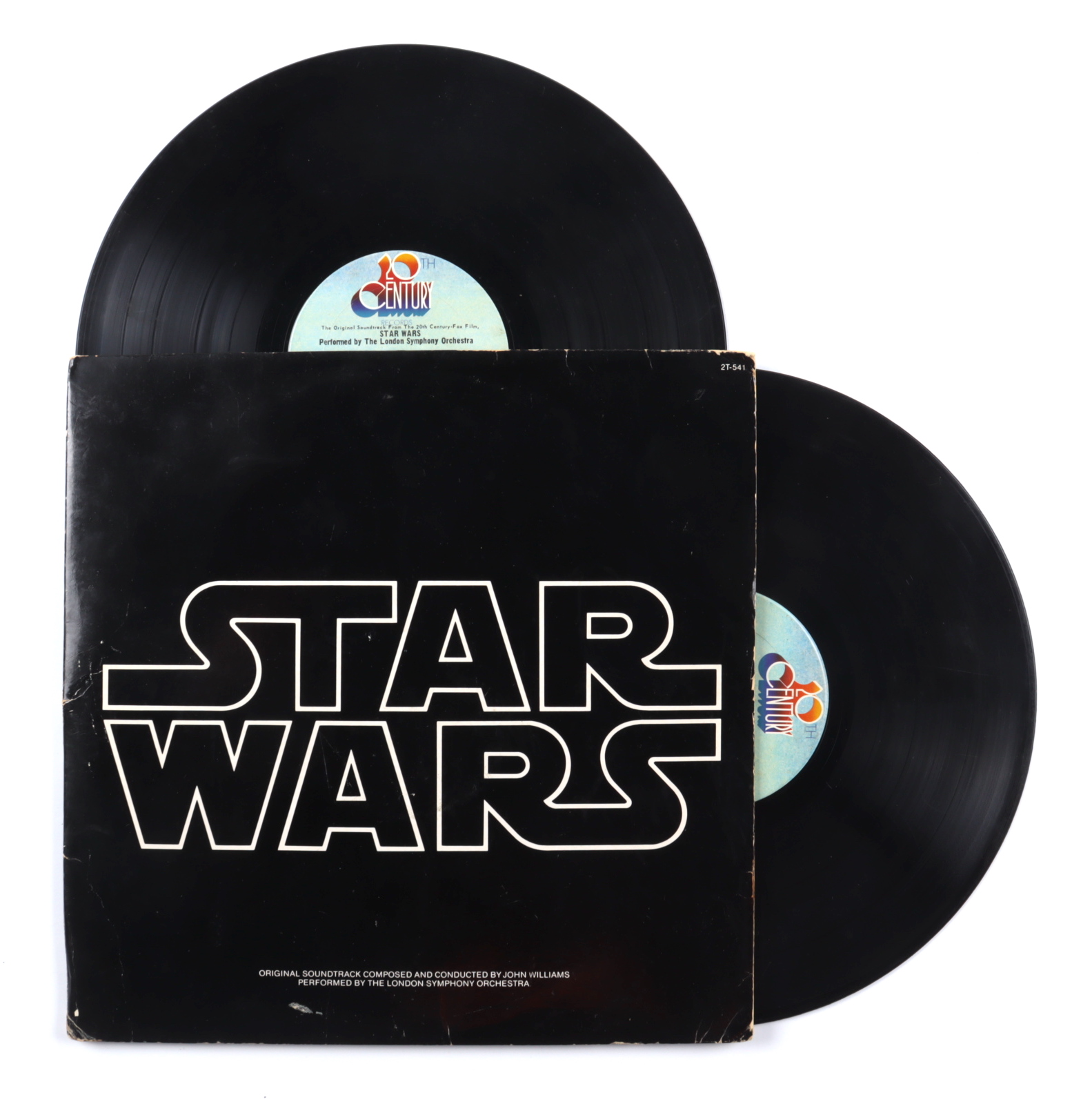 1977 "Star Wars" Vinyl Record Album With Original Poster at PristineAuction.com 1977 "Star Wars" Vinyl Record Album With Original Poster at PristineAuction.com