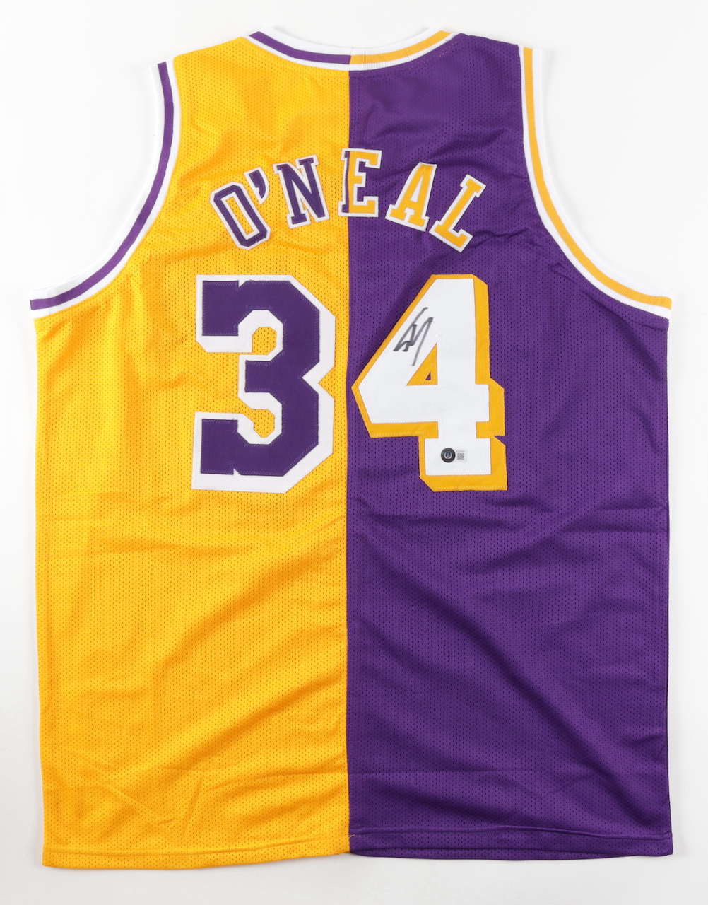 Shaquille O'Neal Signed Jersey (Beckett) at PristineAuction.com Shaquille O'Neal Signed Jersey (Beckett) at PristineAuction.com